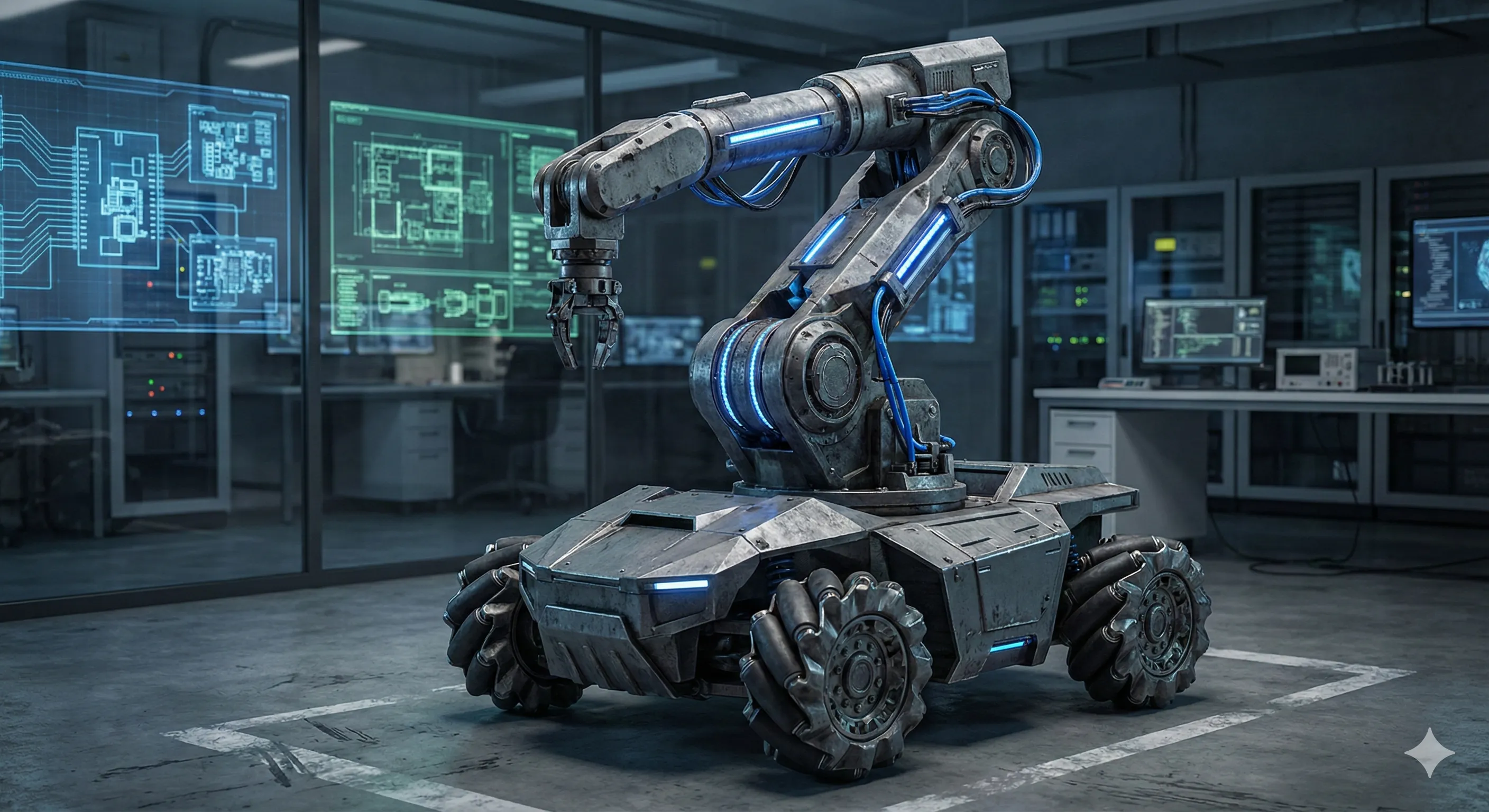 FabArm: 5-DOF Robotic Arm - Robotics, C++, SolidWorks Project by Mert Güneş